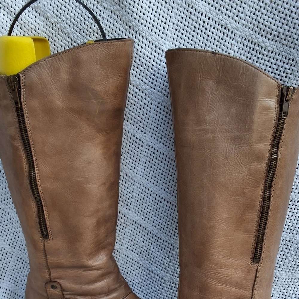 Eric Michael's Handcrafted leather boots 6.5- 7/37 - Picture 8 of 16